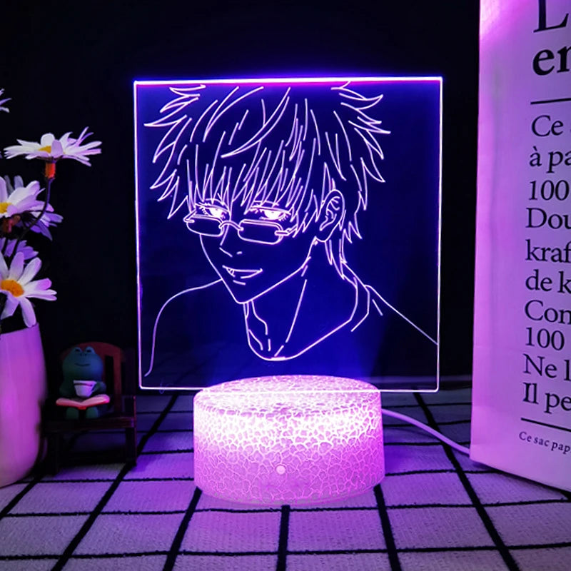 Jujutsu Kaisen Gojo Satoru LED Night Light Hikari Tora