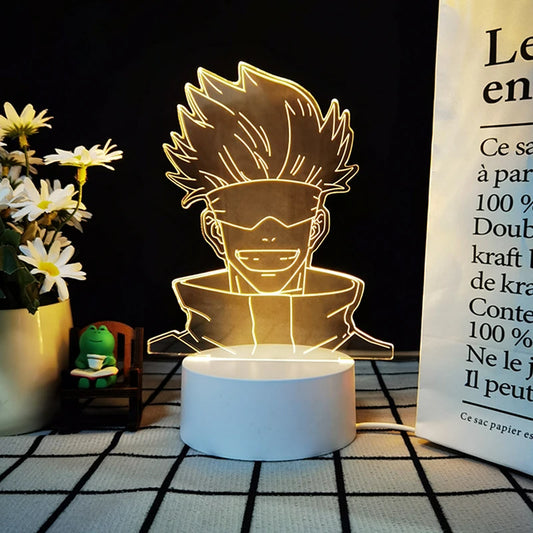 Anime Lamp Satoru Gojo Jujutsu Kaisen Led Night Light for Birthday Gift Jujutsu Kaisen Nightlight Satoru Gojo Lamp Drop Shipping Hikari Tora